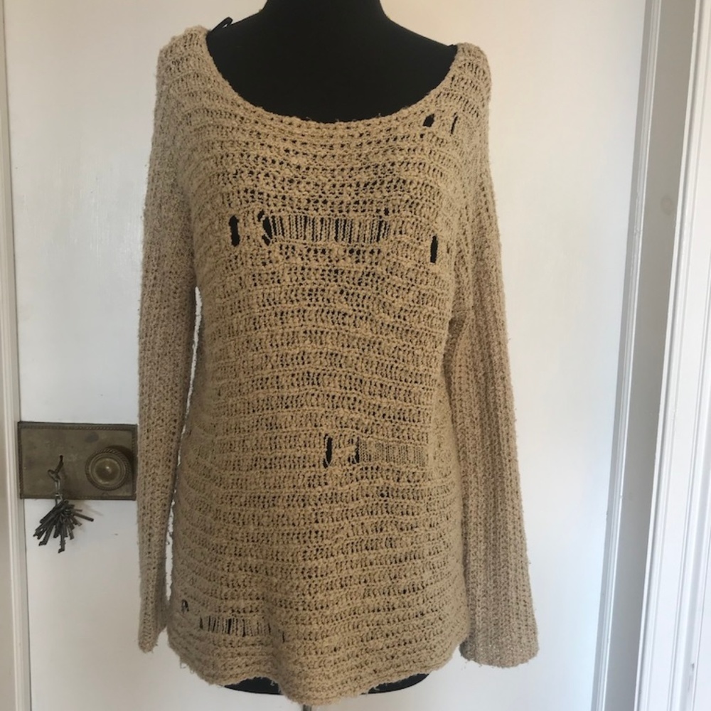 Distressed Sweater